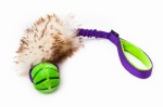 Sirius owca spiral - szarpak z owcy, zabawka dla psa , piłka na sznurku/ bungee dla psa, piłka sum plast 